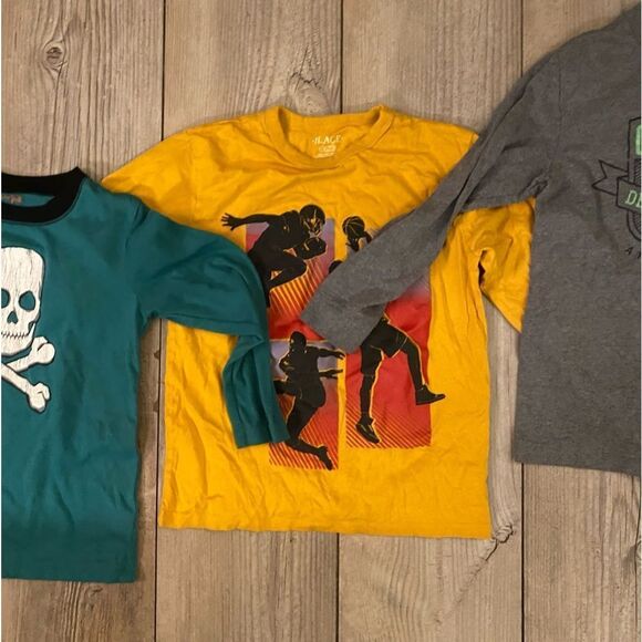 Size 6/7 Long Sleeve Boy Tees - Picture 2 of 4